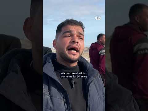 Thousands of displaced Palestinians returning home | DW News