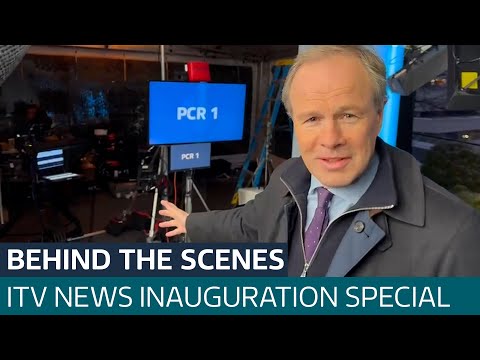 Behind the scenes of ITV News’ inauguration coverage | ITV News