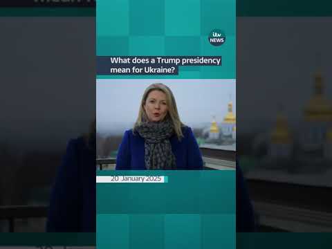 What does a Trump presidency mean for Ukraine? #itvnews #shorts
