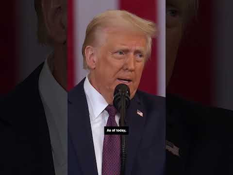Trump in inaugural address: ‘Only two genders’ in the US