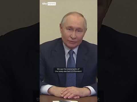 Vladimir Putin congratulates Donald Trump