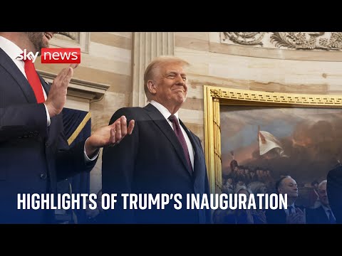 Trump’s inauguration: A look back at the best bits