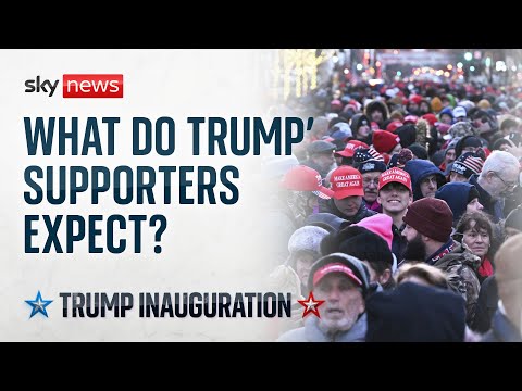 Sky News speaks with MAGA supporters ahead of Trump inauguration