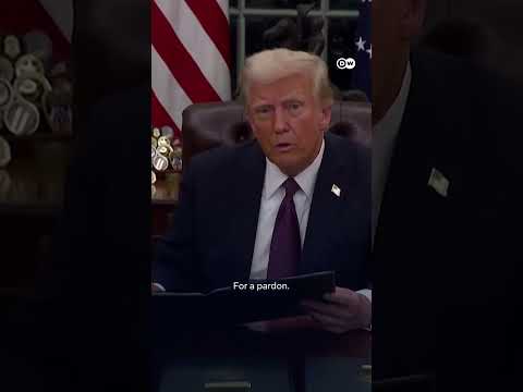 US President Trump pardons nearly 1,500 January 6 rioters | DW News