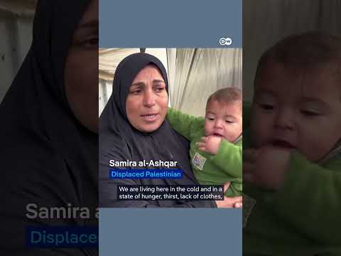 What do displaced Gazans wish for in 2025? | DW News