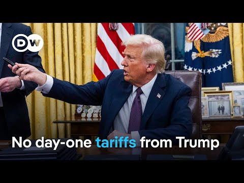 Will Trump follow through on his tariff threats now he’s back in power? | DW News