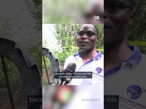 What is the outer space object that crash-landed in Kenya? | DW News