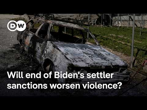 Trump revokes Biden’s sanctions on extremist Israeli settlers in occupied West Bank | DW News