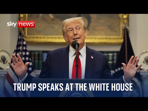 Watch President Trump’s first White House news conference in full