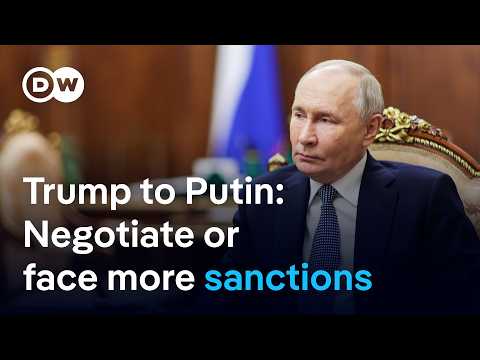 Trump says he expects to speak to Russia’s President Putin ‘soon’ over Ukraine war | DW News