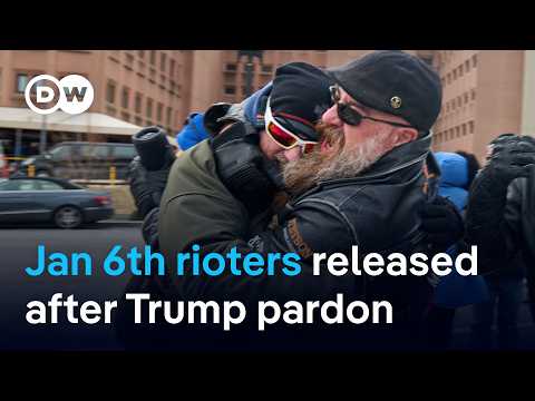 People convicted over Jan. 6th storming of US Capitol released from prison | DW News