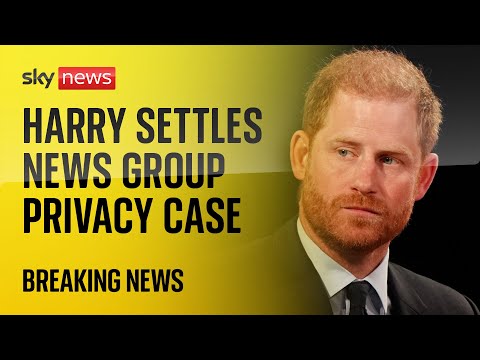 BREAKING: Harry settles privacy intrusion case against publisher of The Sun