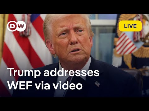 LIVE: US President Trump addresses World Economic Forum in Davos via videoconference | DW News