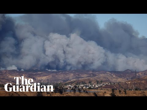 New California wildfire breaks out north of Los Angeles