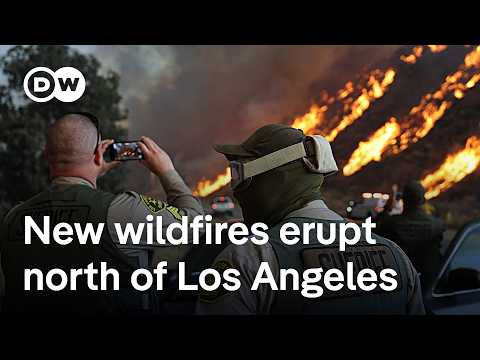 New California wildfires spread firefighter resources thin | DW News
