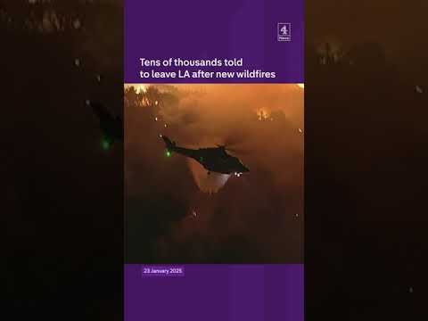New fires break out in LA