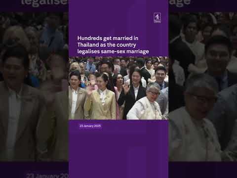Thailand legalises gay marriage