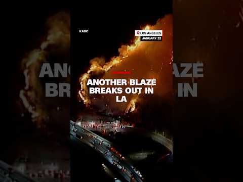 Another blaze breaks out in LA