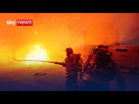 Huge new fire near LA – mass evacuation ordered