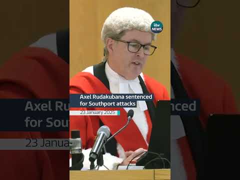 Axel Rudakubana sentenced for Southport attacks | ITV News