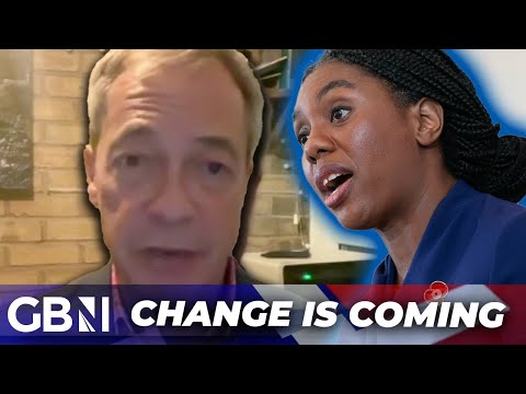 Nigel Farage reveals next step in Badenoch feud – ‘Historical political CHANGE is coming to Britain’