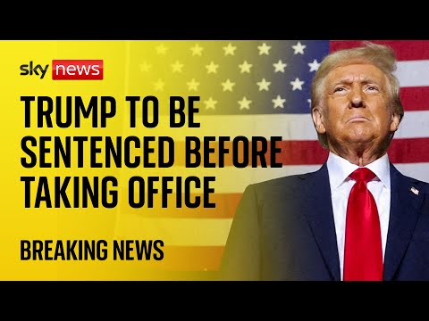 Judge orders Trump to be sentenced in hush money case before he takes office