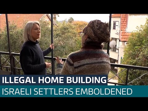 Donald Trump’s American presidency has emboldened settlers in their illegal home-building | ITV News
