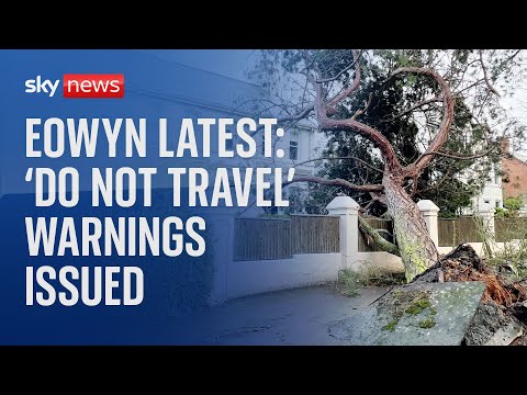 ‘Unprecedented’ damage and ‘do not travel’ warning issued