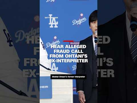 Hear alleged fraud call from Ohtani’s ex-interpreter