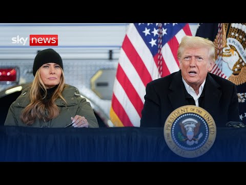 President Donald Trump visits North Carolina