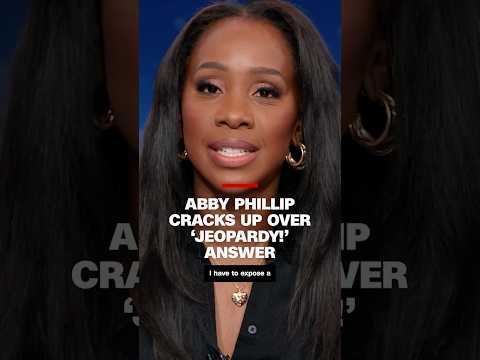 Panel jokes with Abby Phillip over her ‘Jeopardy!’ answer