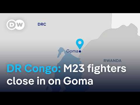 Thousands flee fighting in DR Congo as M23 rebels advance | DW News