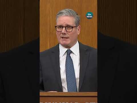 ‘I like him a lot’: President Trump says he has a ‘good’ relationship with Keir Starmer | ITV News