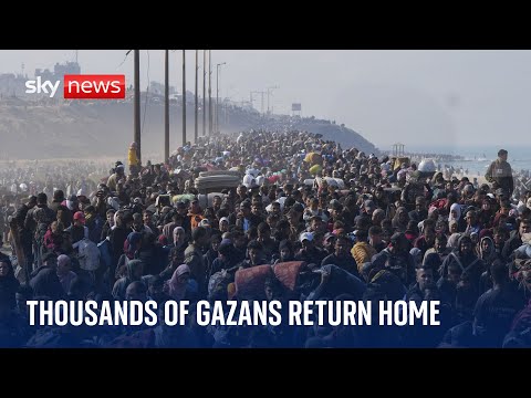 Gazans return to what’s left of their homes as Israel says eight hostages are dead