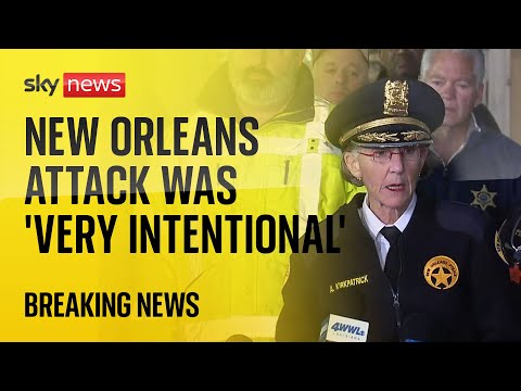 Man who hit New Orleans crowd was ‘hell-bent on creating carnage’