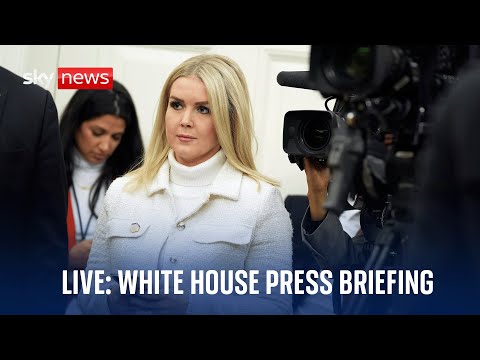 Trump’s press secretary to give first White House news briefing