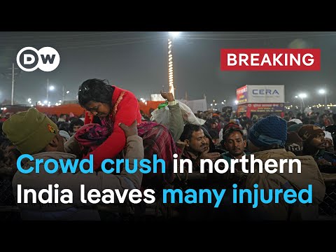 India: Several feared dead with many injured following stampede | DW News