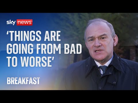 ‘Things are going from bad to worse’ in care sector, says Sir Ed Davey