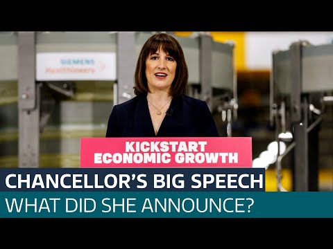 The key announcements in Rachel Reeves’ big speech on growth | ITV News
