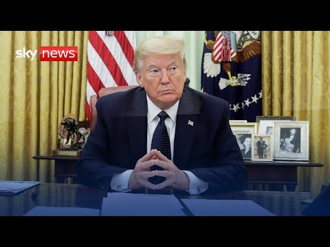 Donald Trump signs his first legislation into law – named in memory of murdered nursing student