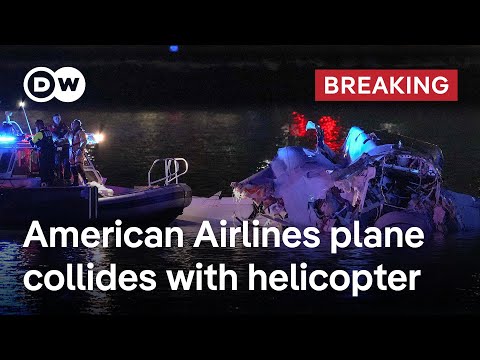 American Airlines plane crash latest: So far ‘no survivors had been found’ | DW News