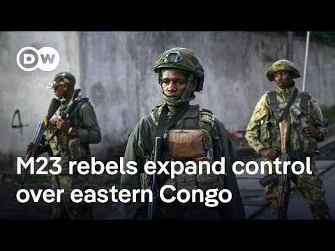 DRC latest: M23 rebels tighten grip on Goma, capture more territory | DW News