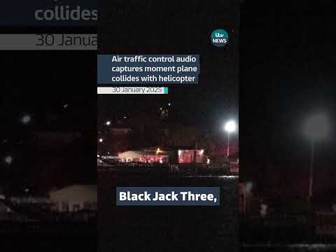 The helicopter’s callsign was PAT 2-5 and the passenger jet was referred to as CRJ #itvnews