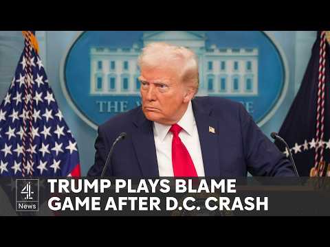Trump says no survivors in Washington D.C. plane crash