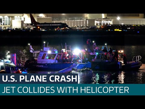‘Our hearts are shattered’: Trump says no survivors in Washington DC plane crash | ITV News