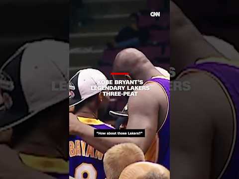 Kobe Bryant’s legendary Lakers three-peat