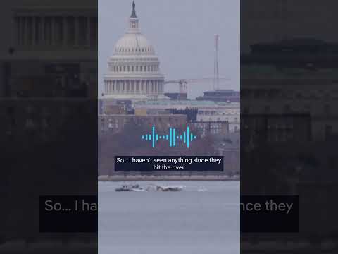 *Listen* to air traffic control right before the Washington DC plane crash | DW News