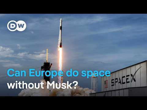 EU looks to wean itself off Musk’s Starlink and SpaceX | DW News