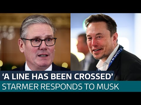 ‘A line has been crossed’: Starmer hits back at Elon Musk’s grooming gangs comments | ITV News