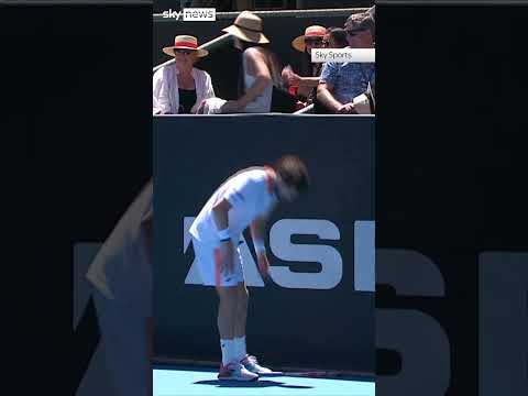 Norrie throws racket into crowd in anger